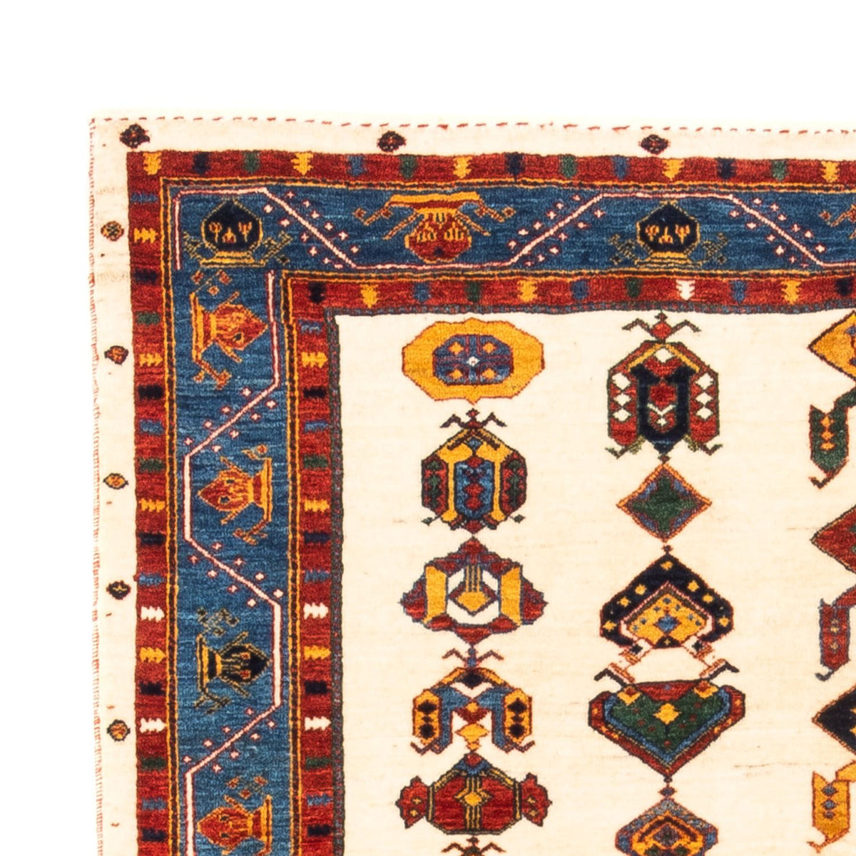 Gabbeh persa Alfombra 145x194cm - Perserteppich Wollteppich