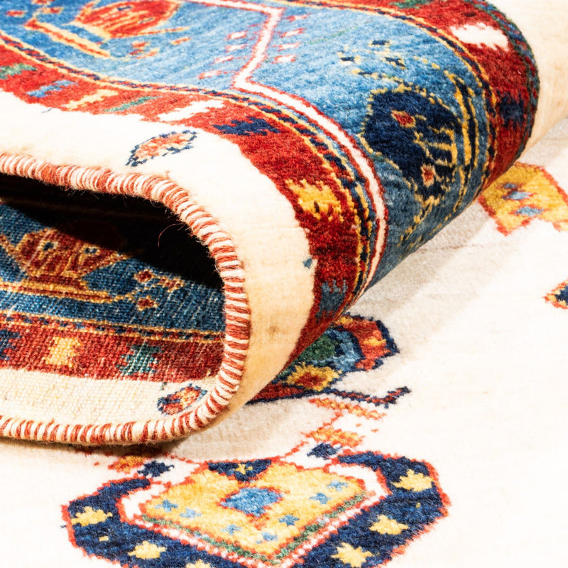 Alfombra Gabbeh - Persa - 194 x 145 cm - crema