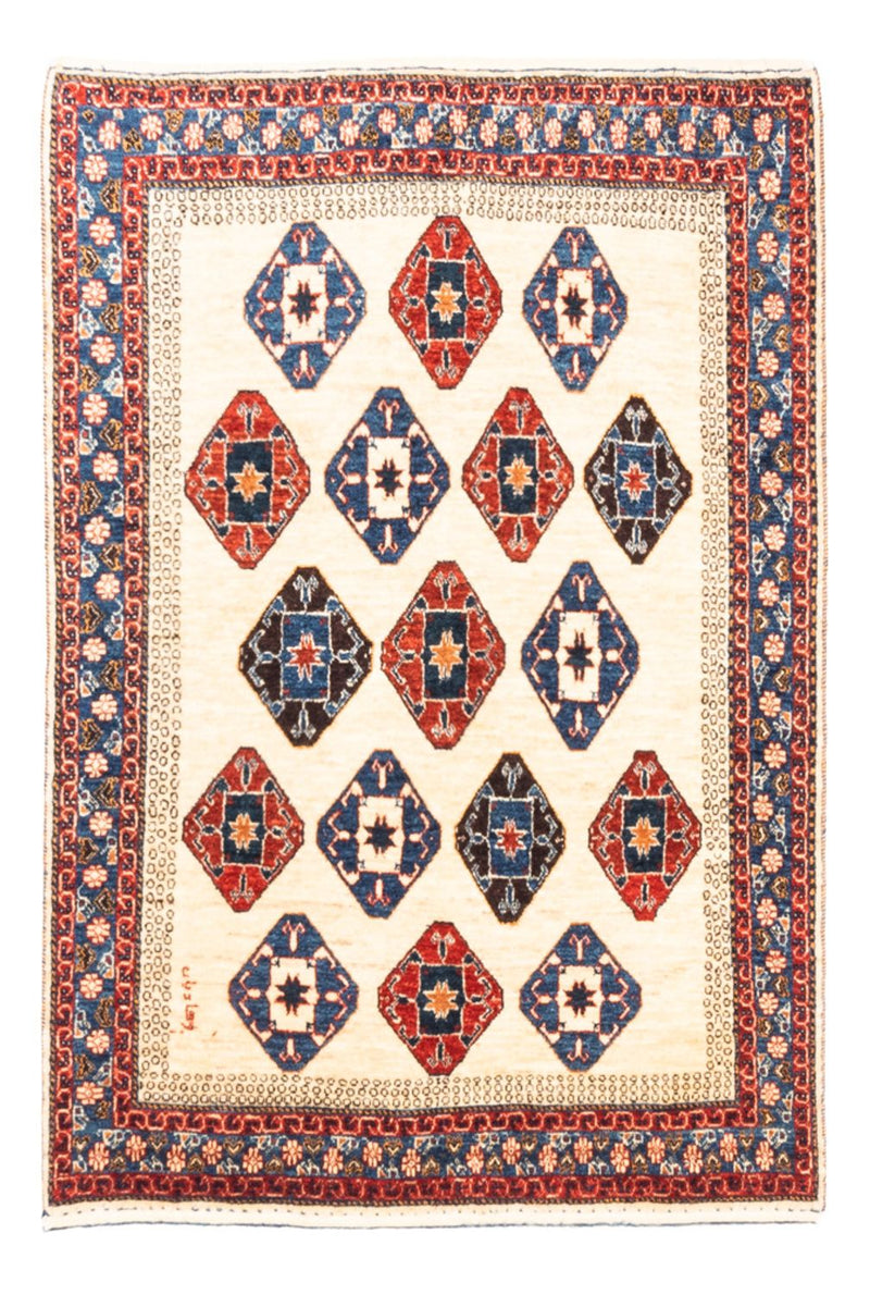 Alfombra Gabbeh - Persa - 153 x 100 cm - crema
