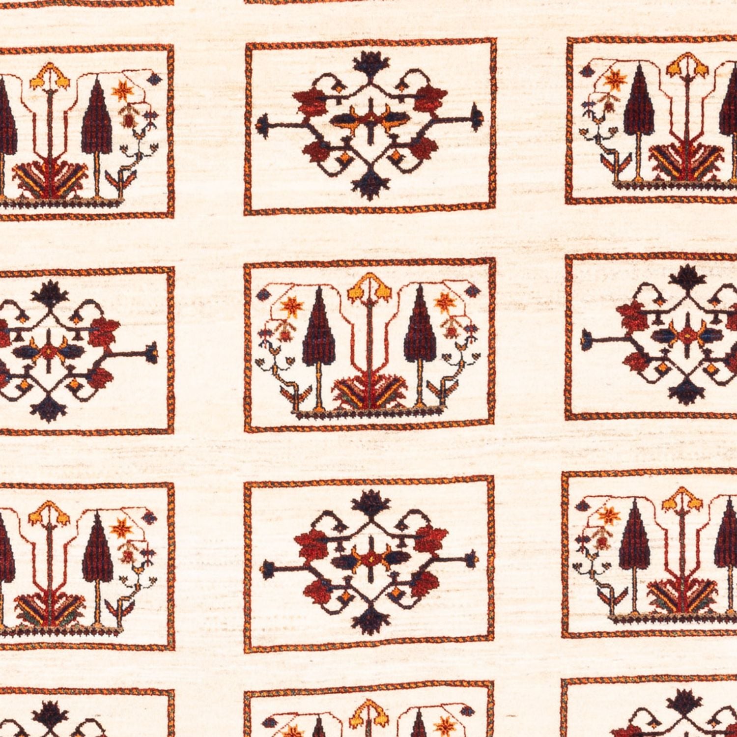 Alfombra Gabbeh - Persa - 210 x 154 cm - crema