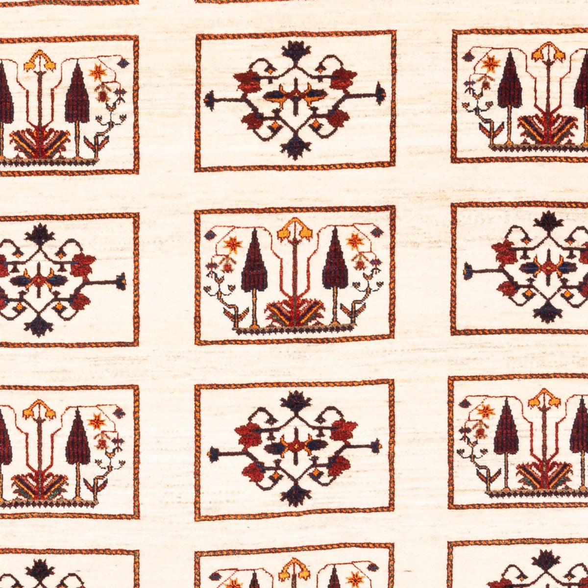 Alfombra Gabbeh - Persa - 210 x 154 cm - crema