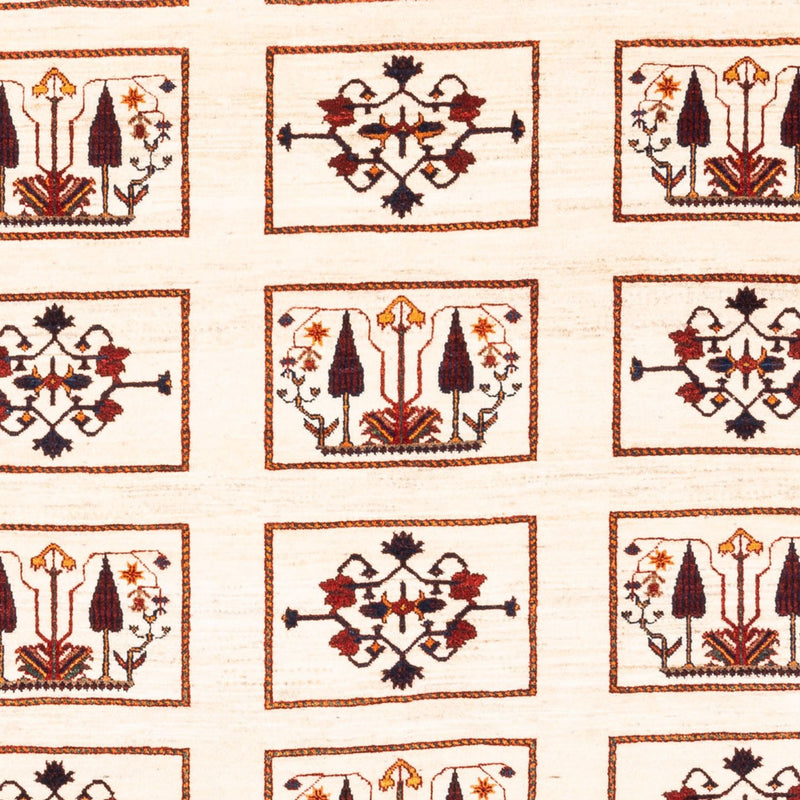 Alfombra Gabbeh - Persa - 210 x 154 cm - crema