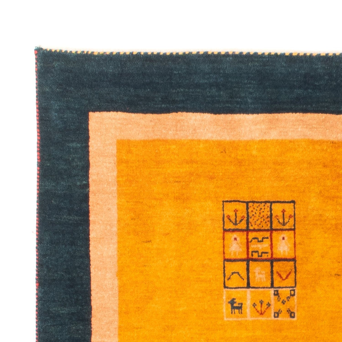 Gabbeh persa Alfombra 108x155cm - Perserteppich Wollteppich
