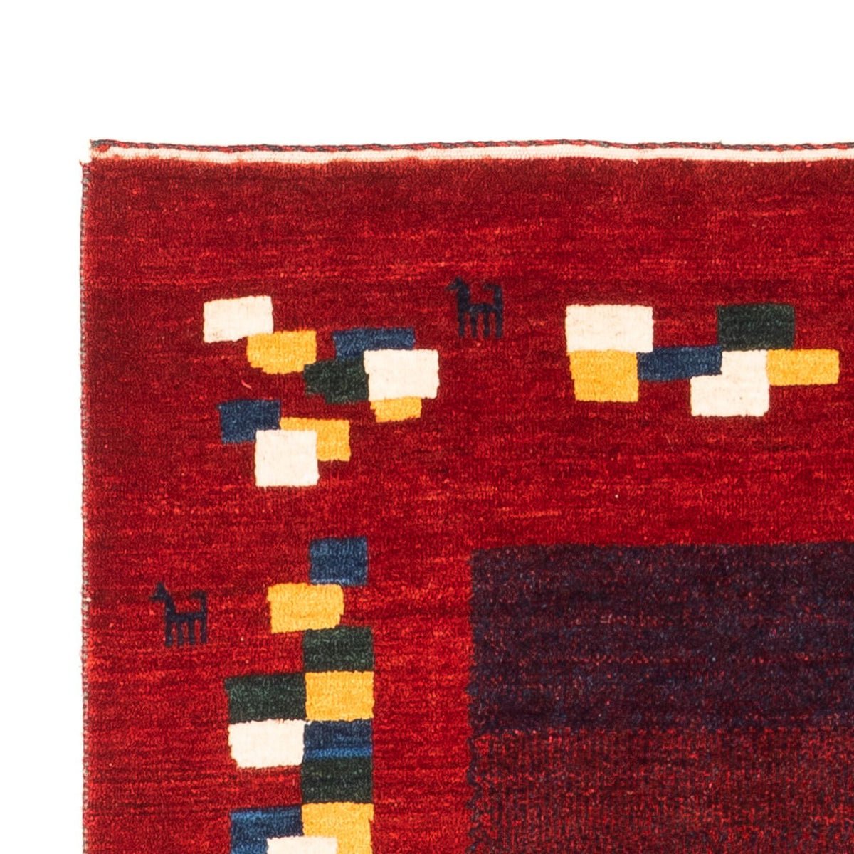 Gabbeh persa Alfombra 85x200cm - Perserteppich Wollteppich