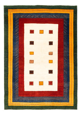 Alfombra Gabbeh - Persa - 243 x 174 cm - crema