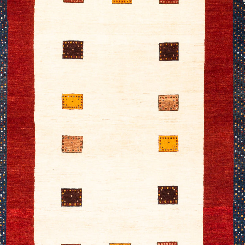 Alfombra Gabbeh - Persa - 243 x 174 cm - crema