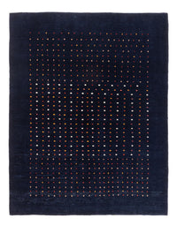 Alfombra Gabbeh - Persa - 190 x 151 cm - azul oscuro
