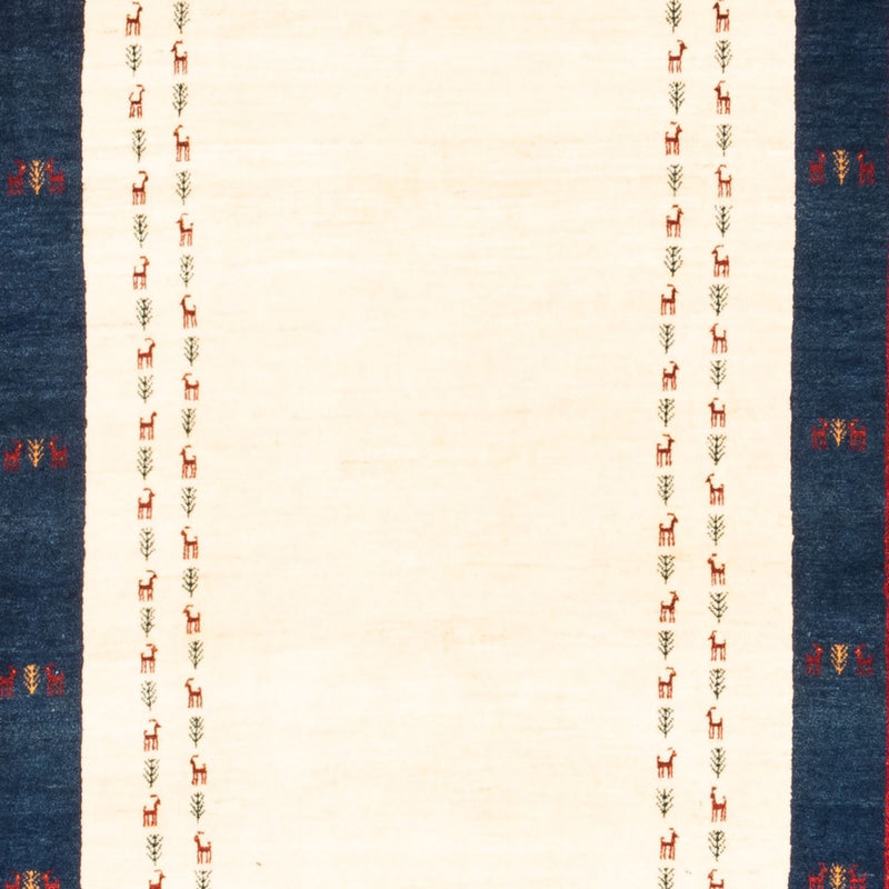 Alfombra Gabbeh - Persa - 202 x 155 cm - crema