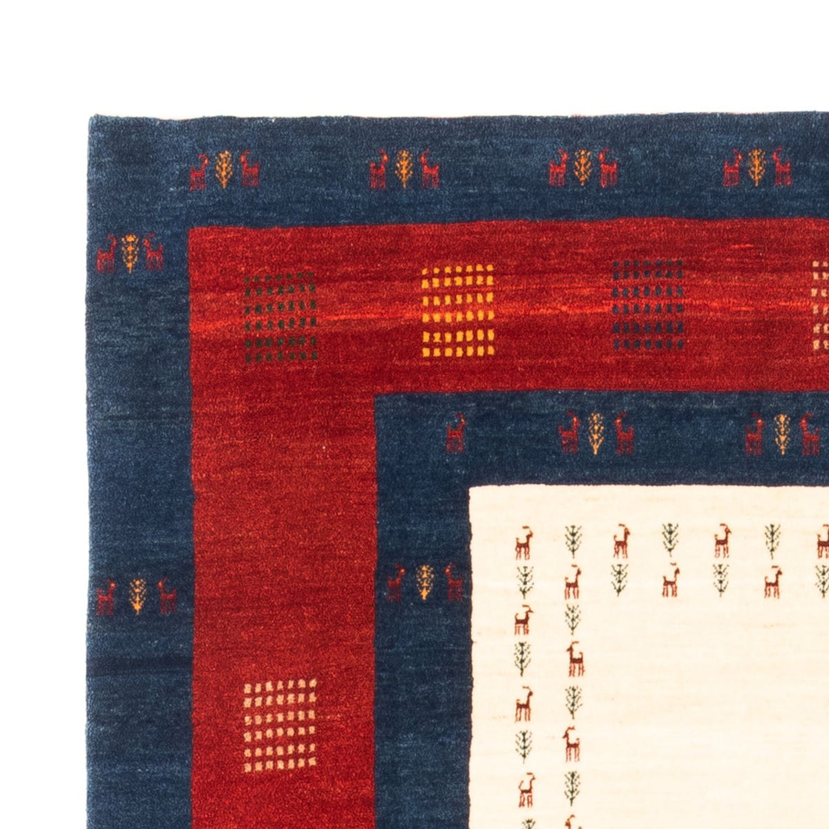 Gabbeh persa Alfombra 155x202cm - Perserteppich Wollteppich