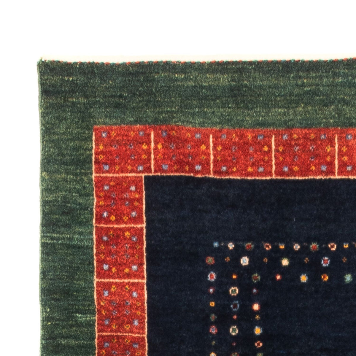 Gabbeh persa Alfombra 100x160cm - Perserteppich Wollteppich
