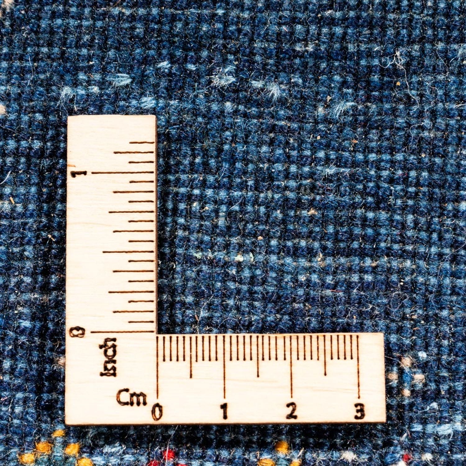 Alfombra de pasillo Alfombra Gabbeh - Persa - 245 x 83 cm - azul oscuro