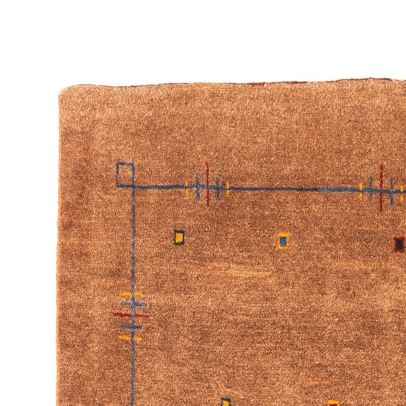 Alfombra de pasillo Alfombra Gabbeh - Persa - 213 x 90 cm - beige