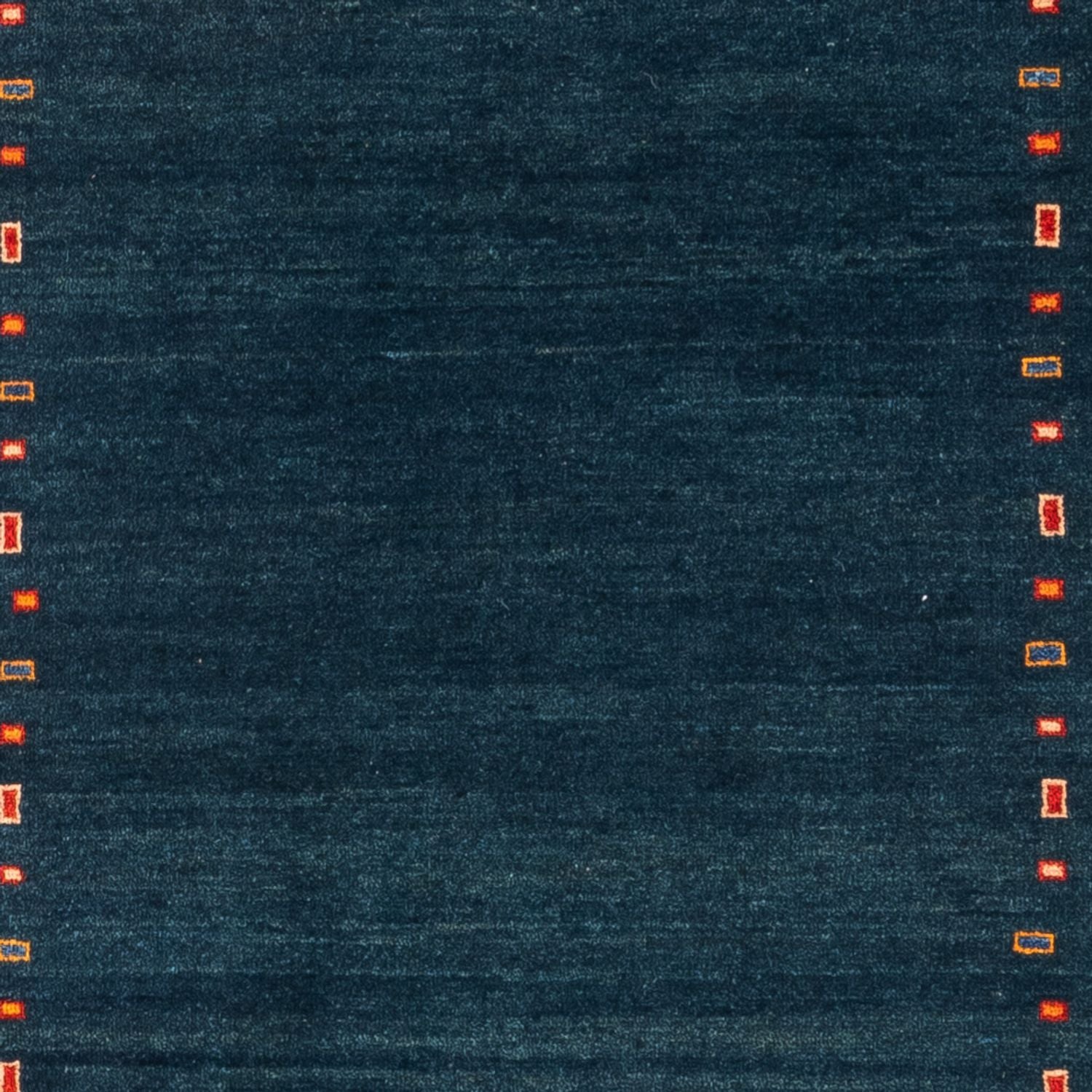 Alfombra de pasillo Alfombra Gabbeh - Persa - 251 x 80 cm - azul oscuro