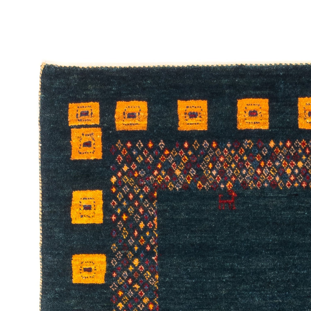 Gabbeh persa Alfombra 85x200cm - Perserteppich Wollteppich