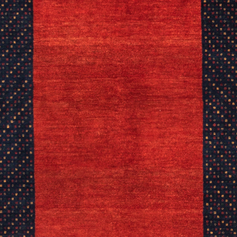 Alfombra Gabbeh - Persa - 150 x 101 cm - rojo