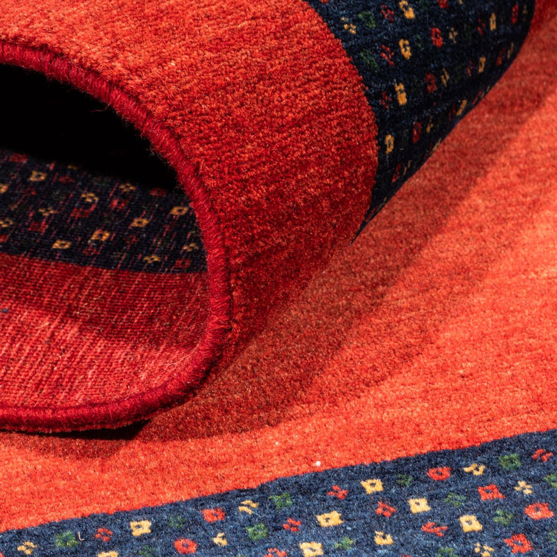 Alfombra Gabbeh - Persa - 150 x 101 cm - rojo
