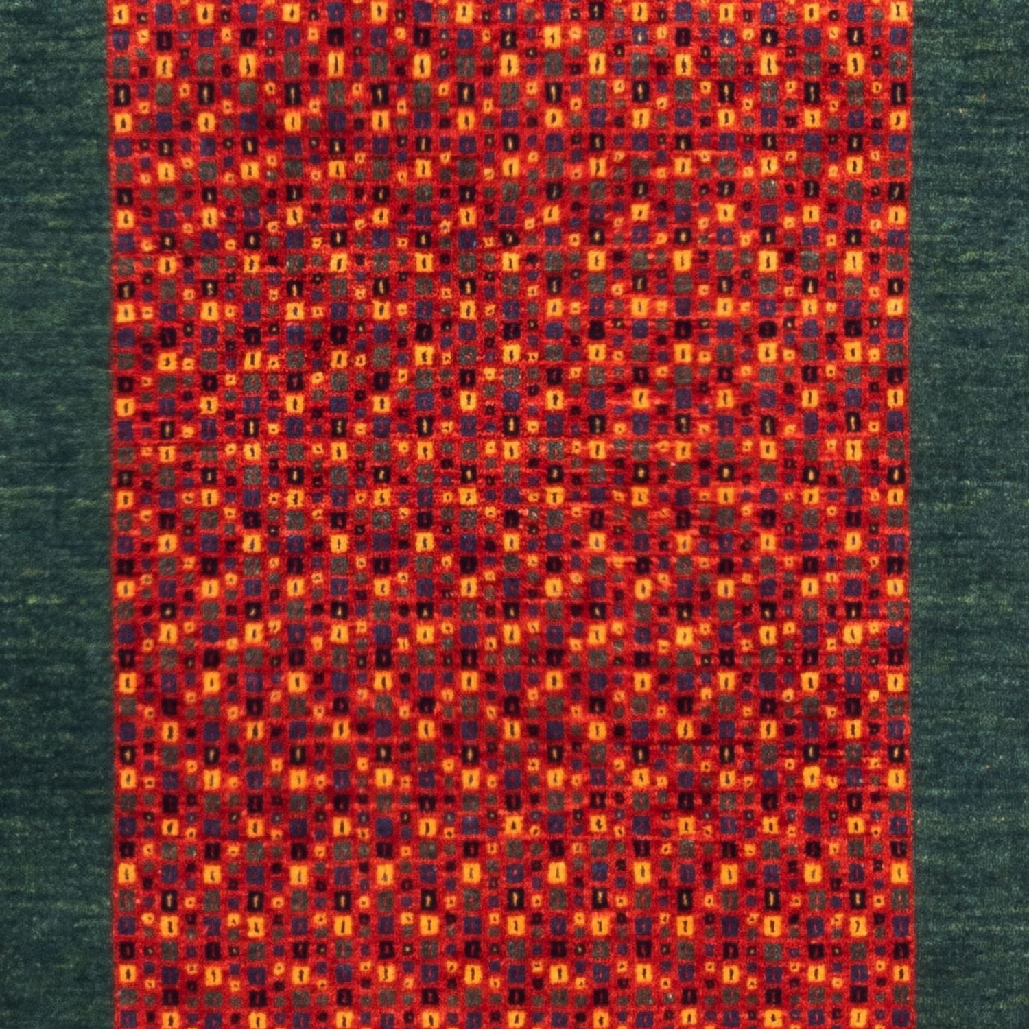 Alfombra Gabbeh - Persa - 152 x 100 cm - rojo