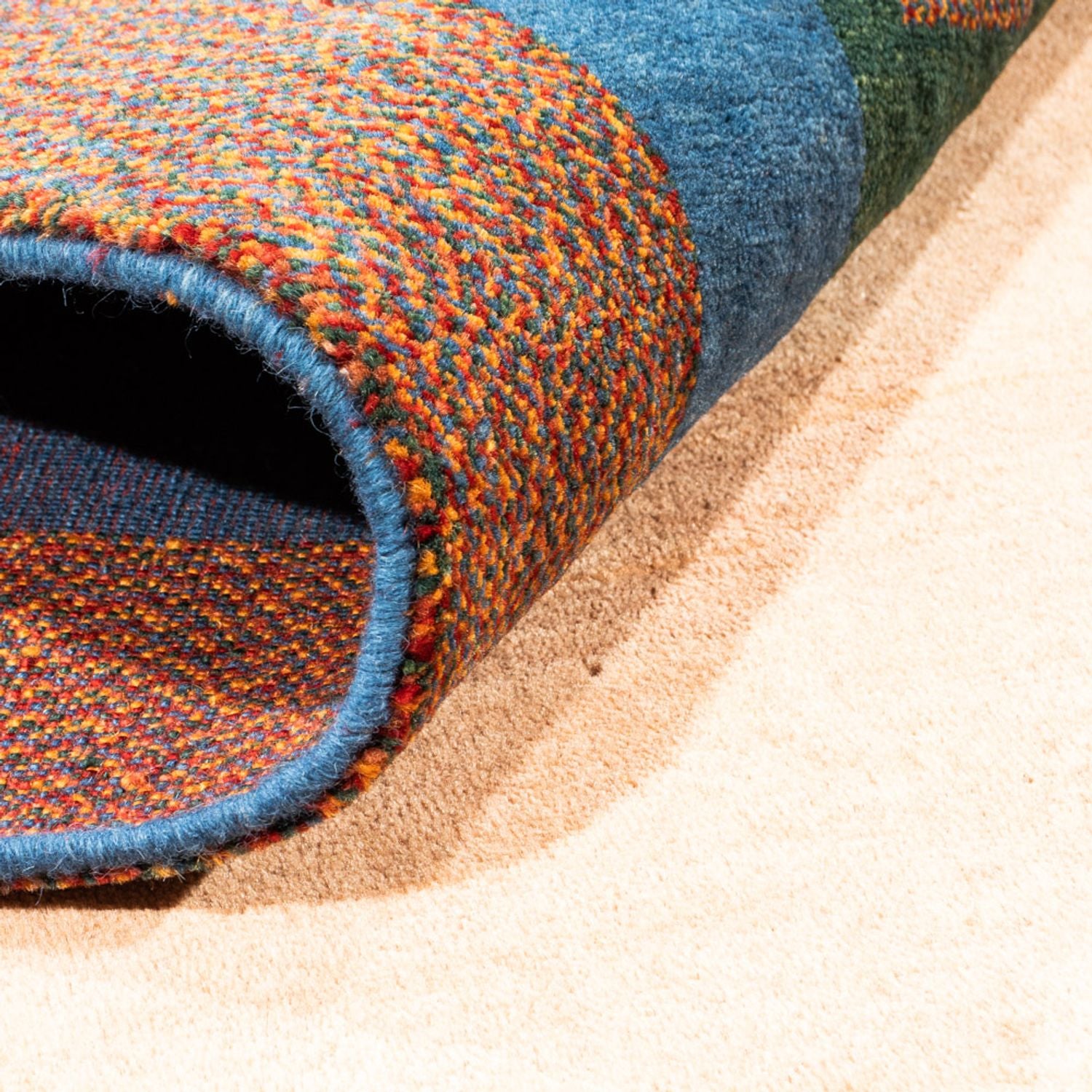 Alfombra Gabbeh - Persa - 204 x 152 cm - crema