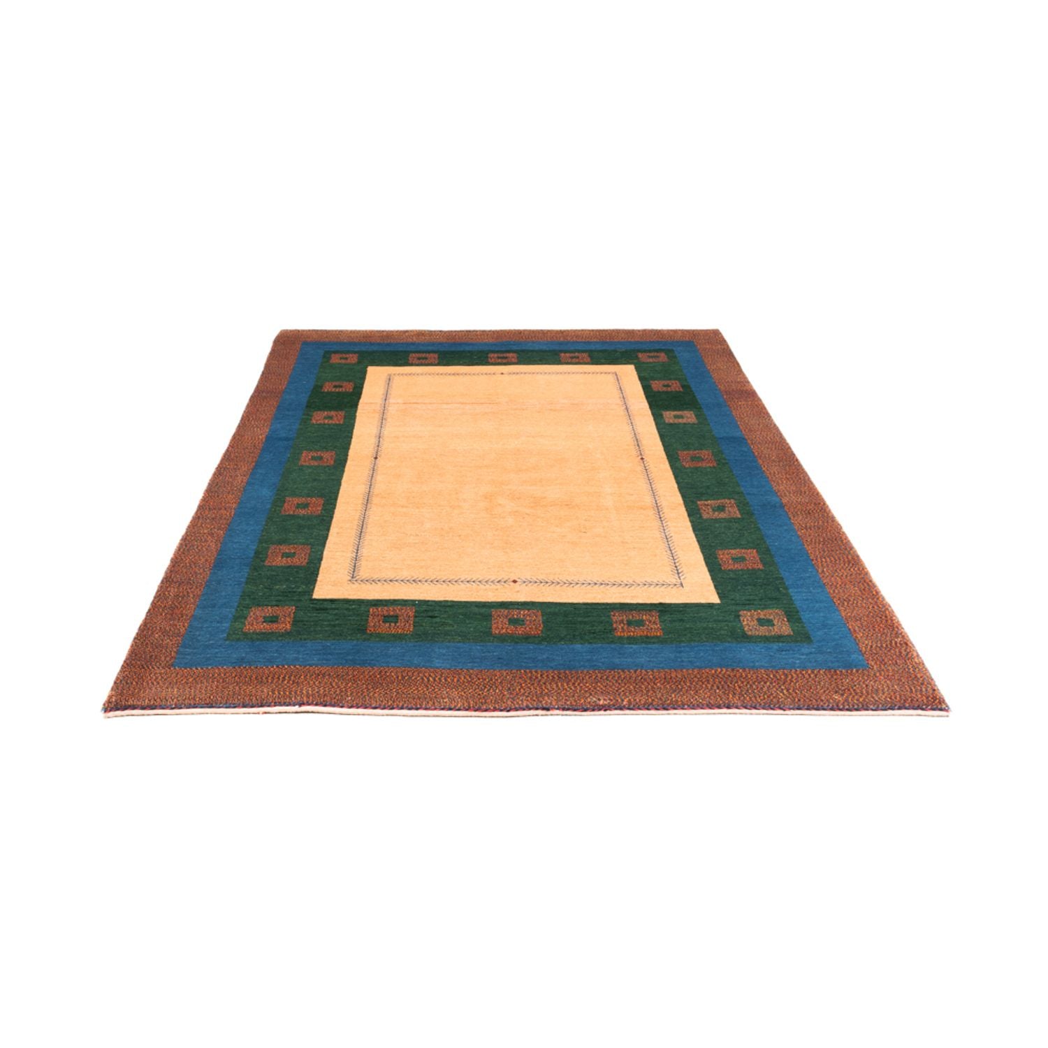 Alfombra Gabbeh - Persa - 204 x 152 cm - crema