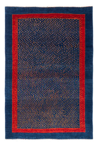 Alfombra Gabbeh - Persa - 172 x 118 cm - azul oscuro