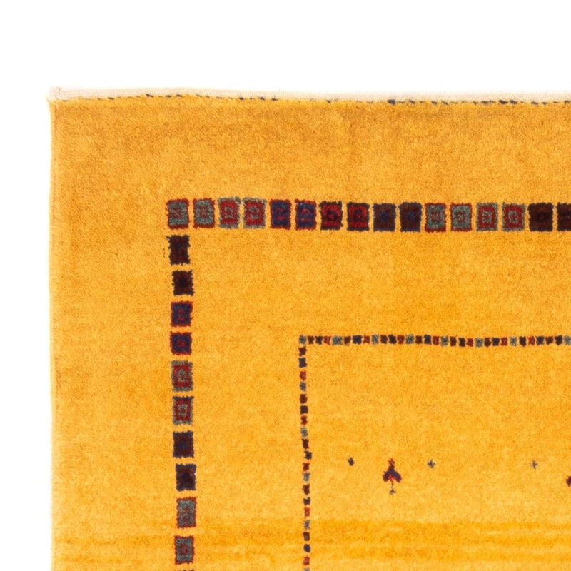 Alfombra Gabbeh - Persa - 155 x 83 cm - amarillo