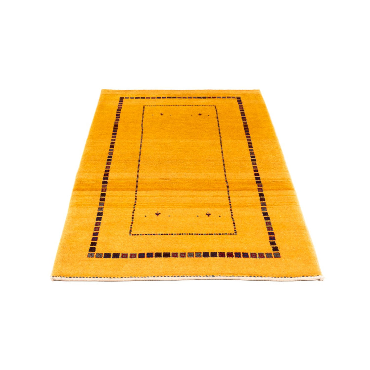 Alfombra Gabbeh - Persa - 155 x 83 cm - amarillo