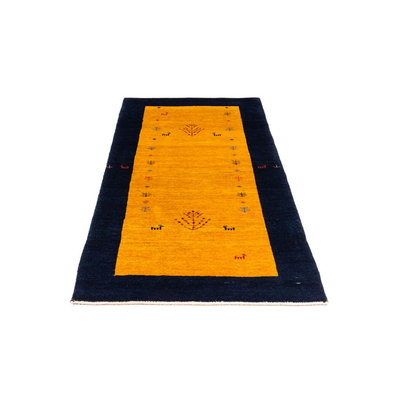 Alfombra de pasillo Alfombra Gabbeh - Persa - 188 x 82 cm - oro