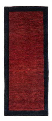 Alfombra de pasillo Alfombra Gabbeh - Persa - 193 x 80 cm - rojo vino