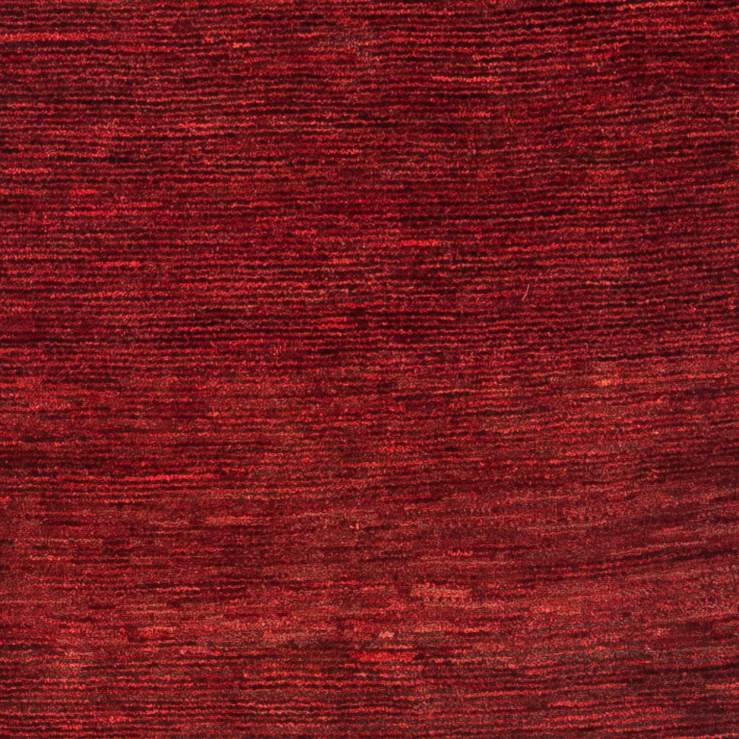 Alfombra de pasillo Alfombra Gabbeh - Persa - 193 x 80 cm - rojo vino