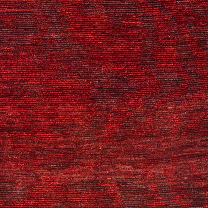 Alfombra de pasillo Alfombra Gabbeh - Persa - 193 x 80 cm - rojo vino
