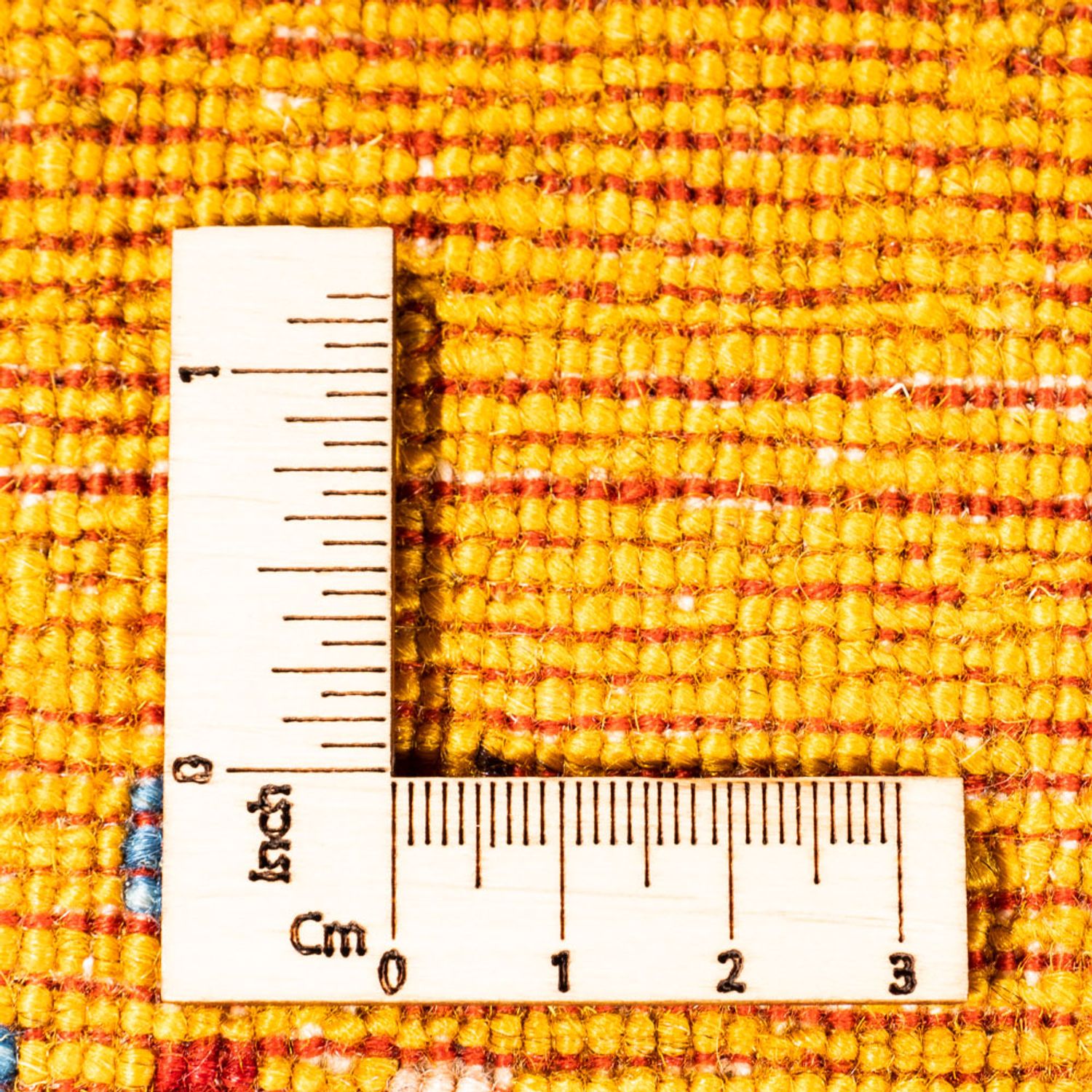 Alfombra de pasillo Alfombra Gabbeh - Persa - 204 x 84 cm - oro