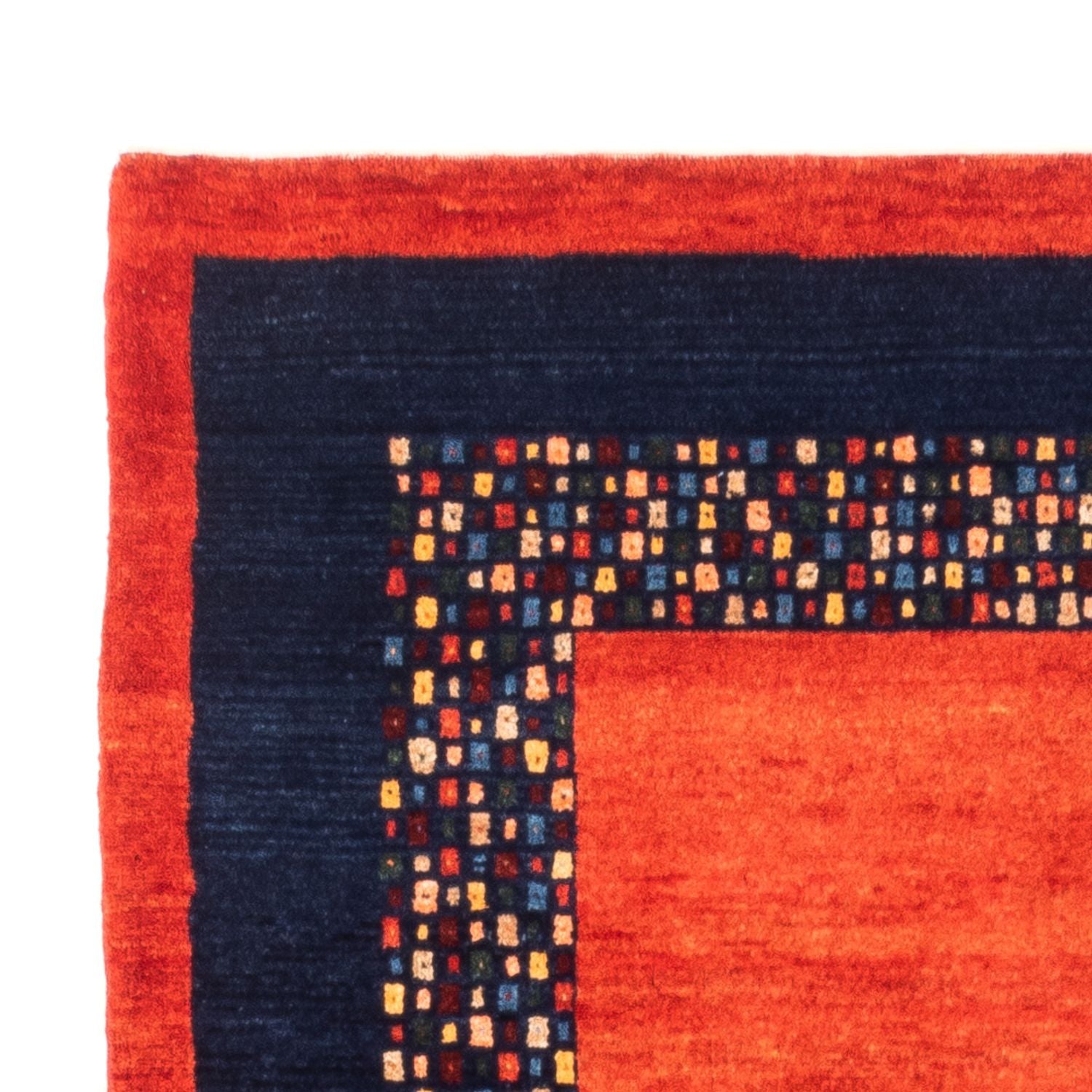 Alfombra Gabbeh - Persa - 152 x 101 cm - rojo