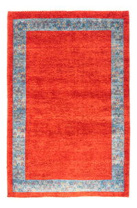 Alfombra Gabbeh - Persa - 145 x 99 cm - rojo