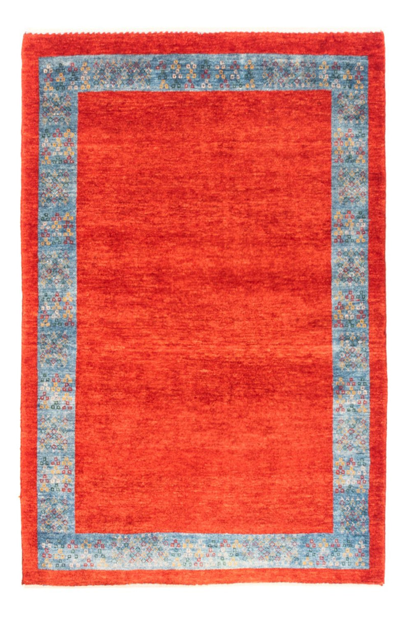 Alfombra Gabbeh - Persa - 145 x 99 cm - rojo
