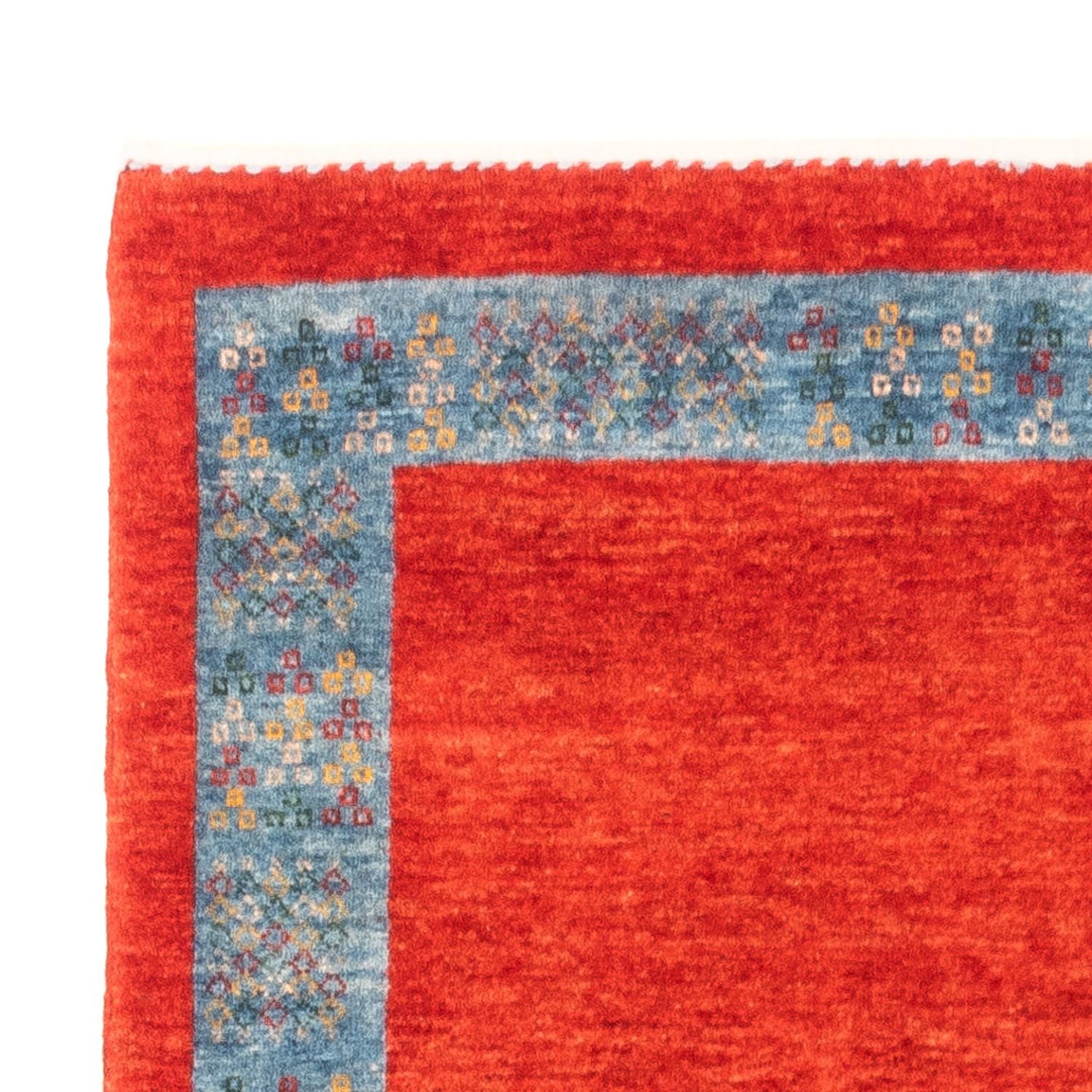 Alfombra Gabbeh - Persa - 145 x 99 cm - rojo