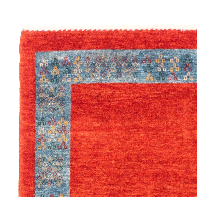 Alfombra Gabbeh - Persa - 145 x 99 cm - rojo