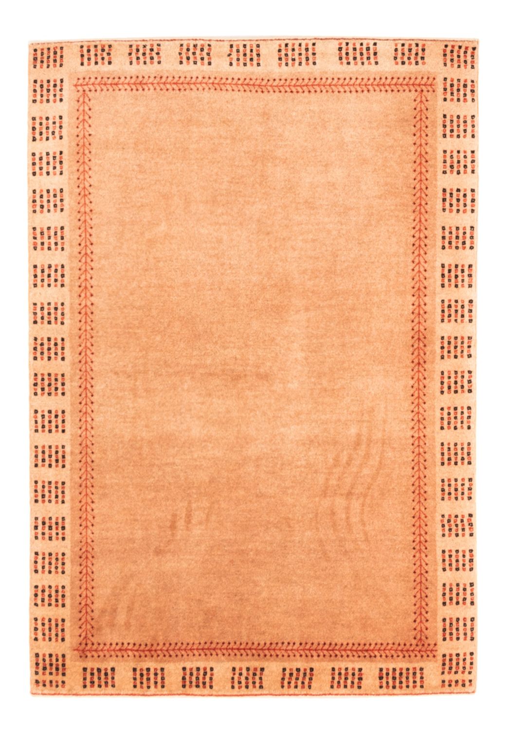 Alfombra Gabbeh - Persa - 144 x 100 cm - salmón