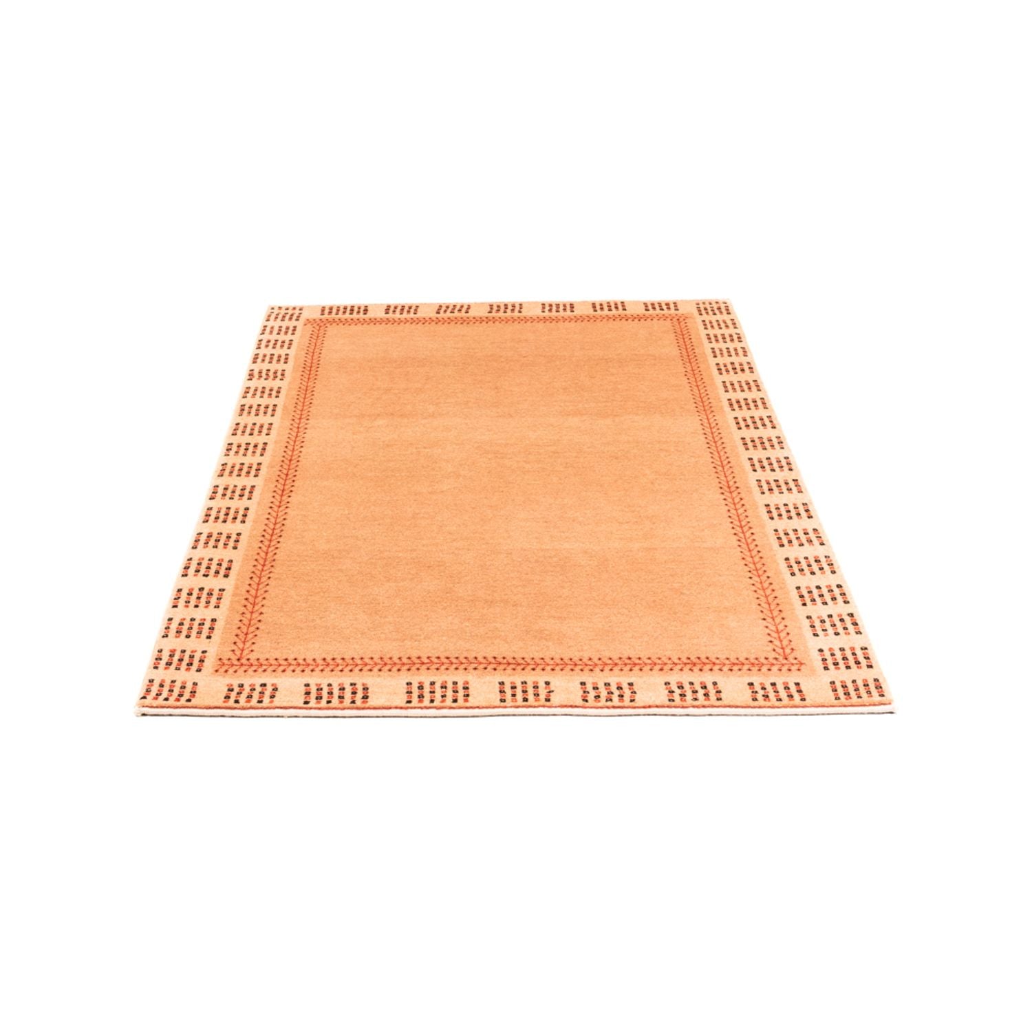 Alfombra Gabbeh - Persa - 144 x 100 cm - salmón