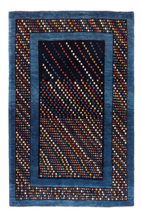 Alfombra Gabbeh - Persa - 150 x 100 cm - azul