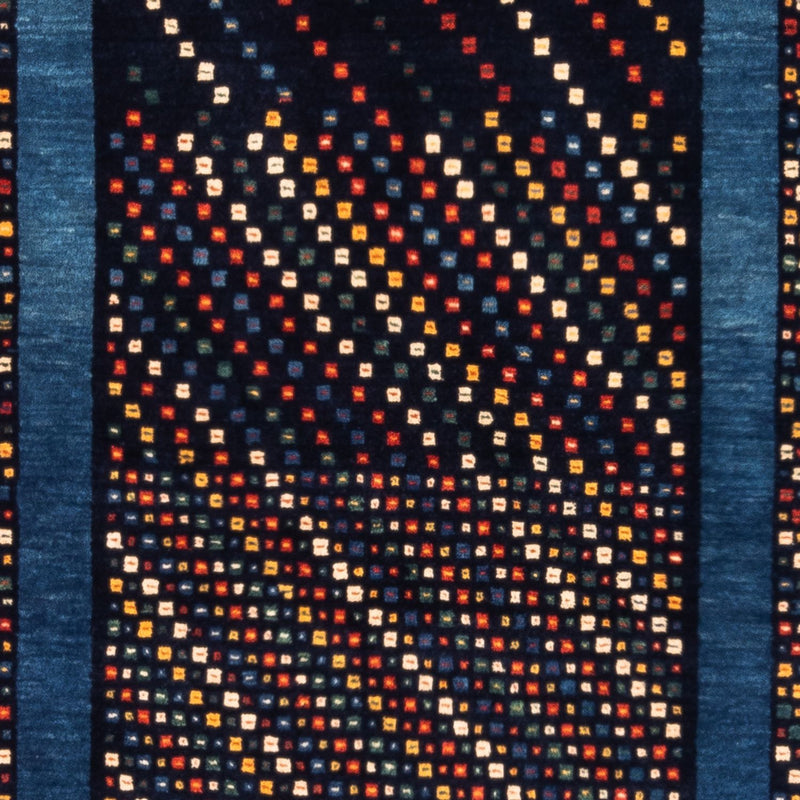 Alfombra Gabbeh - Persa - 150 x 100 cm - azul