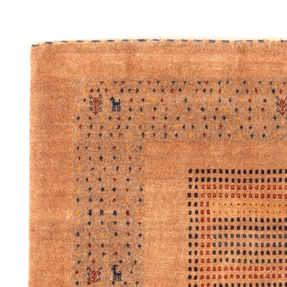 Gabbeh persa Alfombra 108x150cm - Perserteppich Wollteppich
