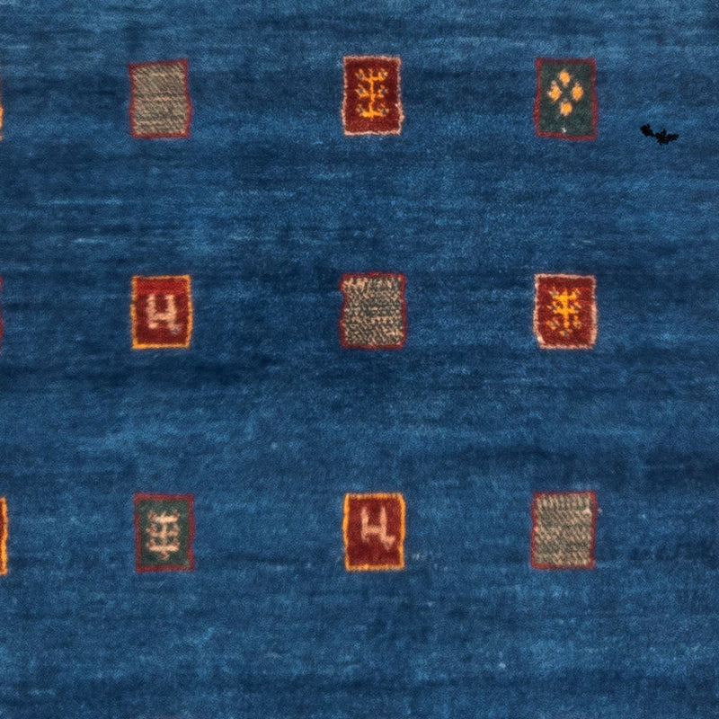 Alfombra Gabbeh - Persa - 149 x 80 cm - azul