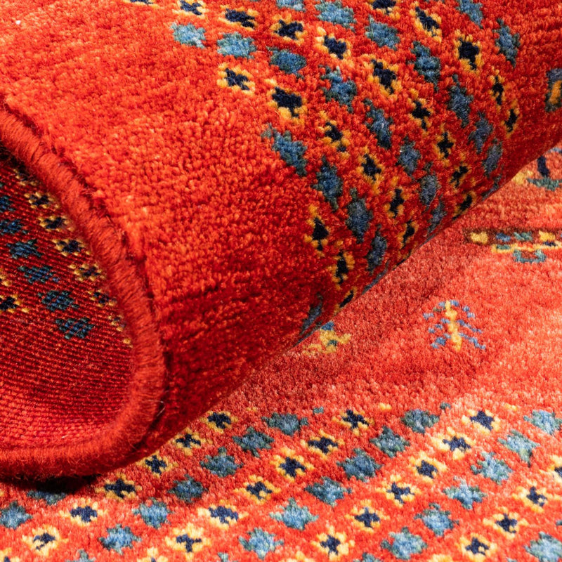 Alfombra Gabbeh - Persa - 130 x 79 cm - rojo