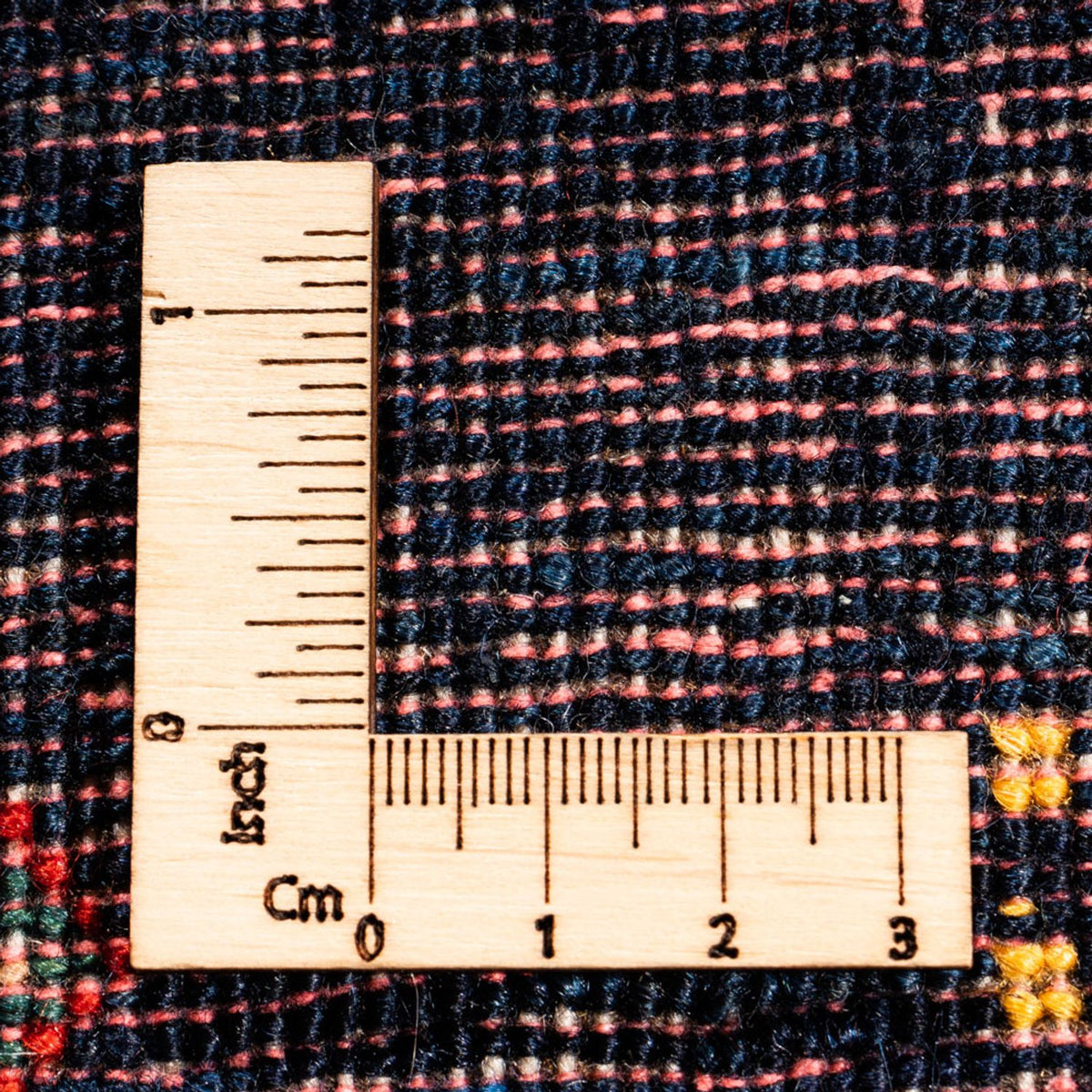 Alfombra Gabbeh - Persa - 201 x 152 cm - azul oscuro