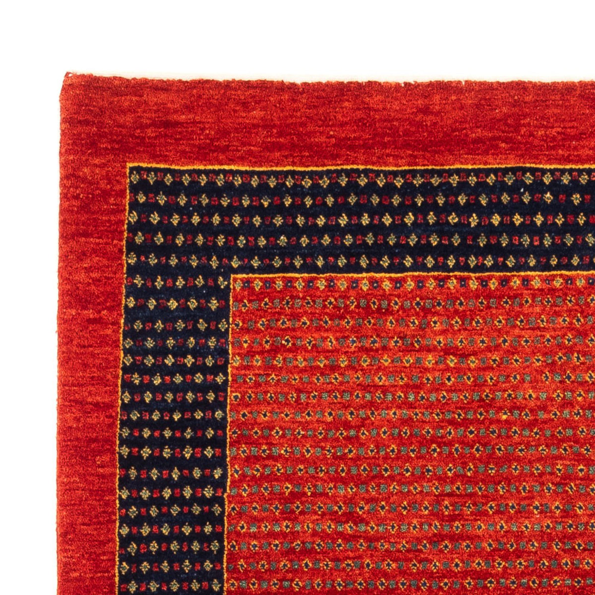 Alfombra Gabbeh - Persa - 165 x 118 cm - rojo