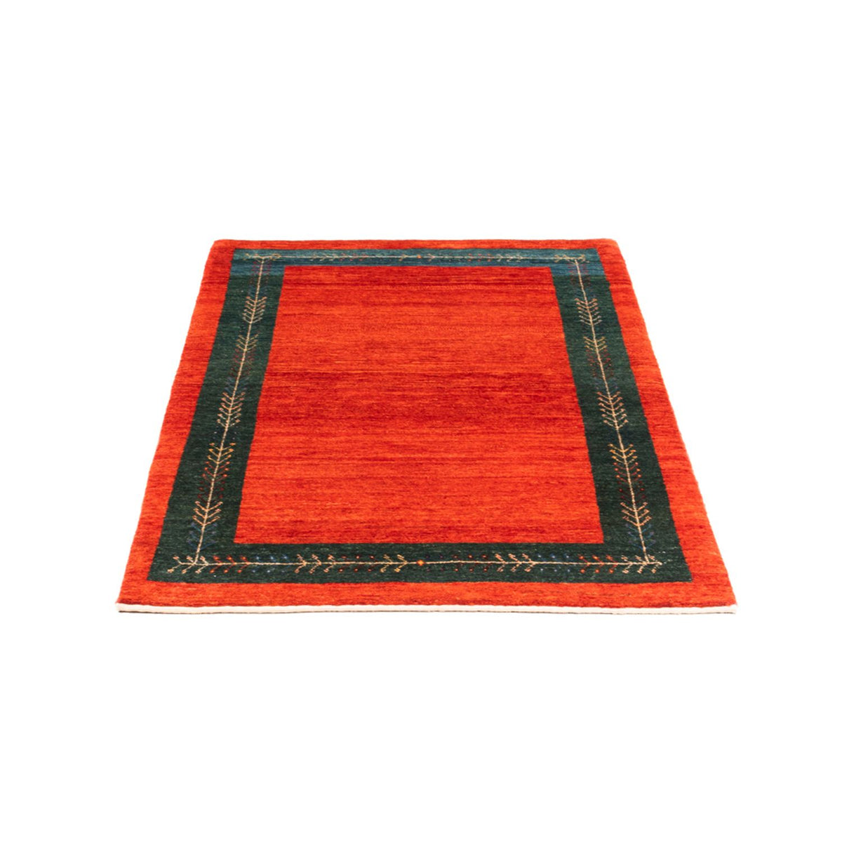 Alfombra Gabbeh - Persa - 129 x 83 cm - rojo
