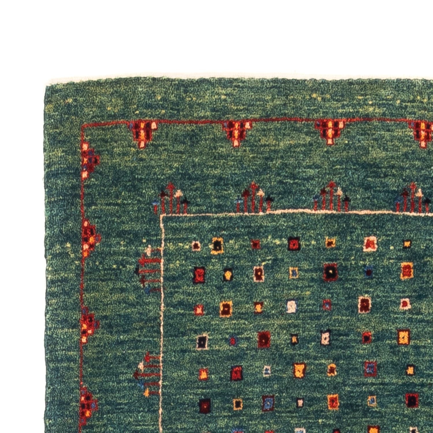 Alfombra Gabbeh - Persa - 163 x 84 cm - verde