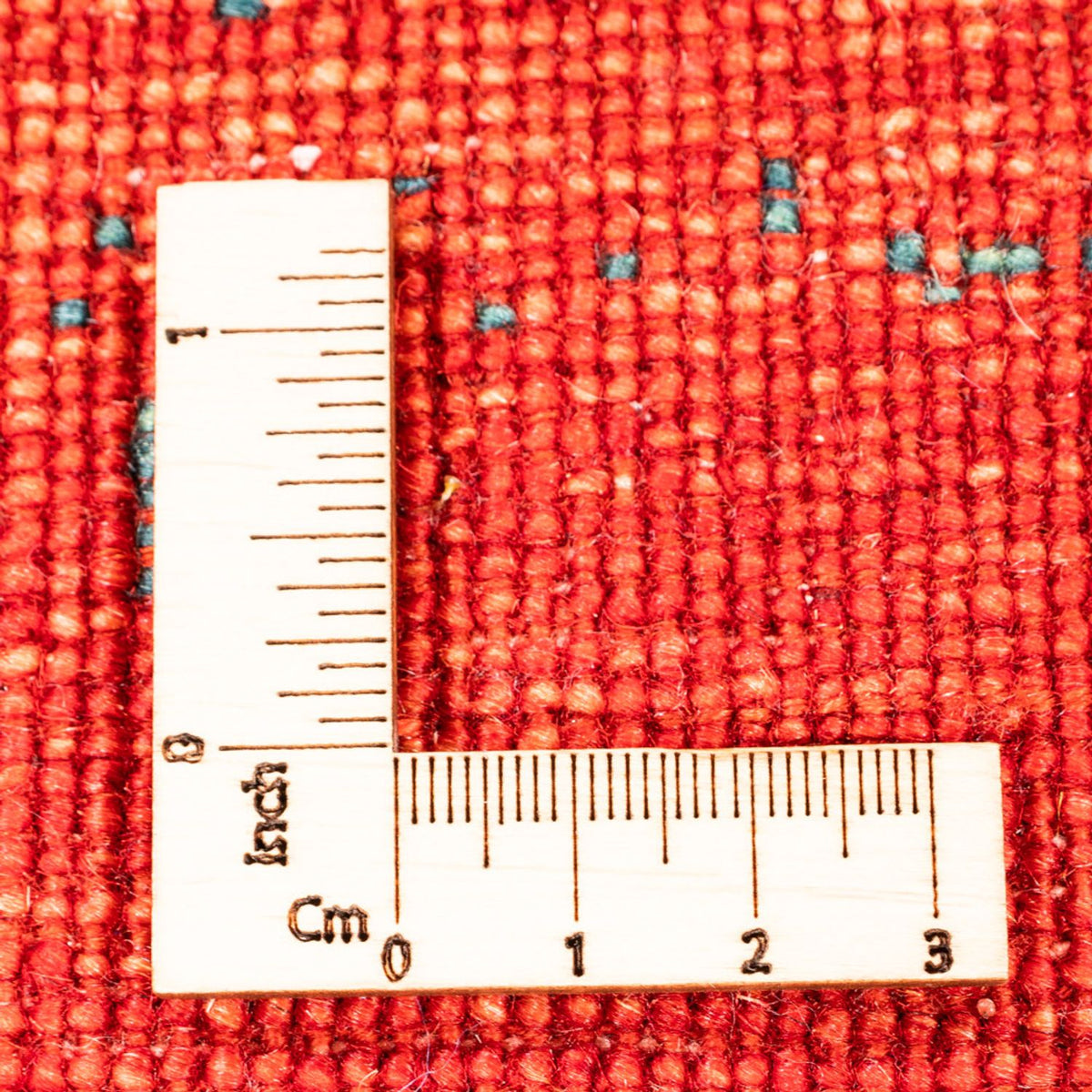 Alfombra Gabbeh - Persa - 128 x 80 cm - rojo