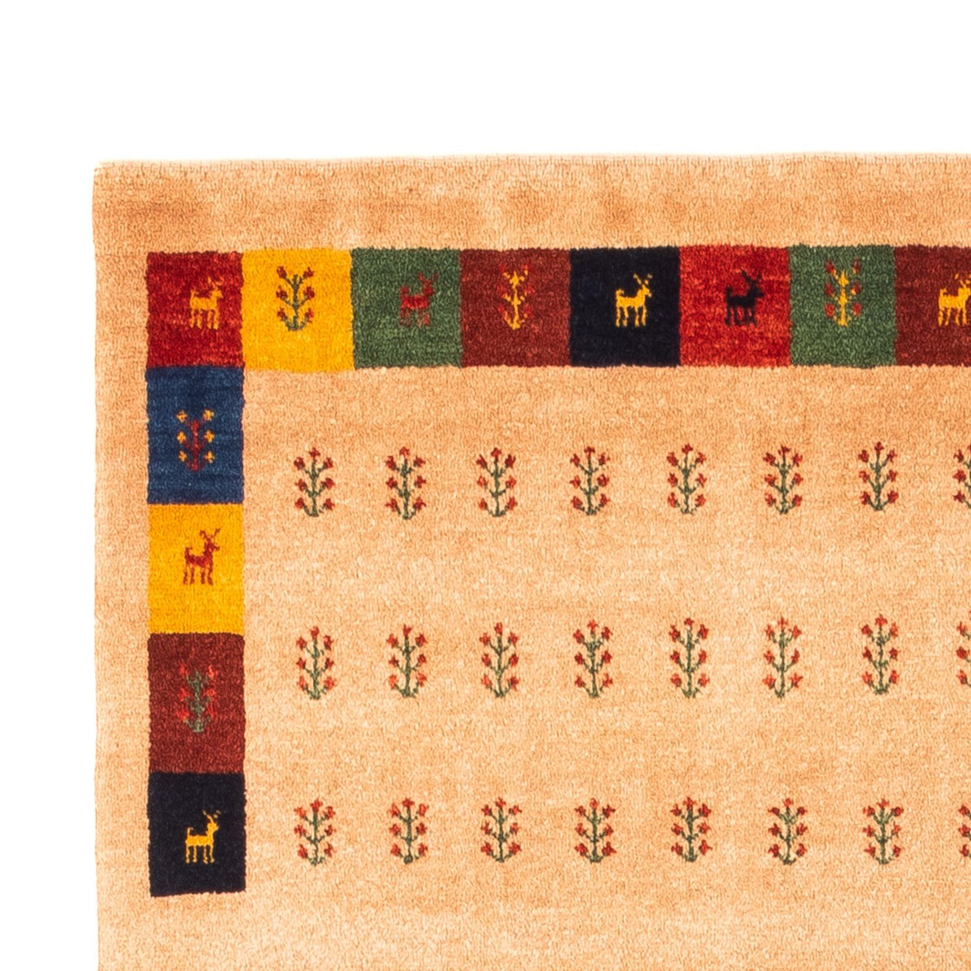 Gabbeh persa Alfombra 155x107cm - Perserteppich Wollteppich