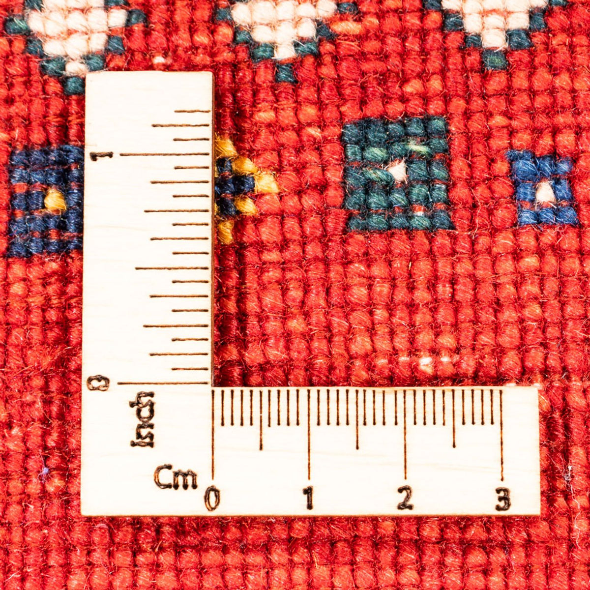 Alfombra Gabbeh - Persa - 144 x 80 cm - rojo